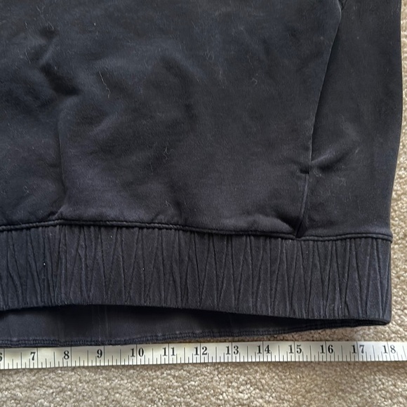 Lululemon Stress Less Pullover Relaxed Cowl Neck Black Cheat Day Women’s 6 - Picture 11 of 15